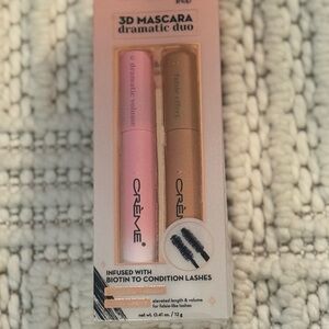 Crème 3D Mascara Dramatic Duo - Pink and Gold